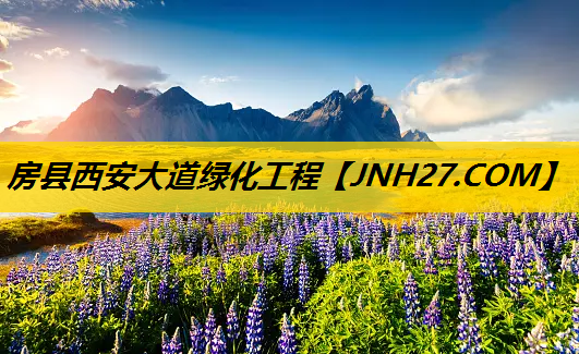 房县西安大道绿化工程