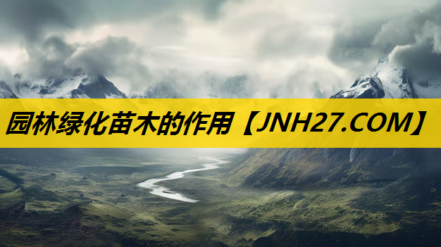 园林绿化苗木的作用