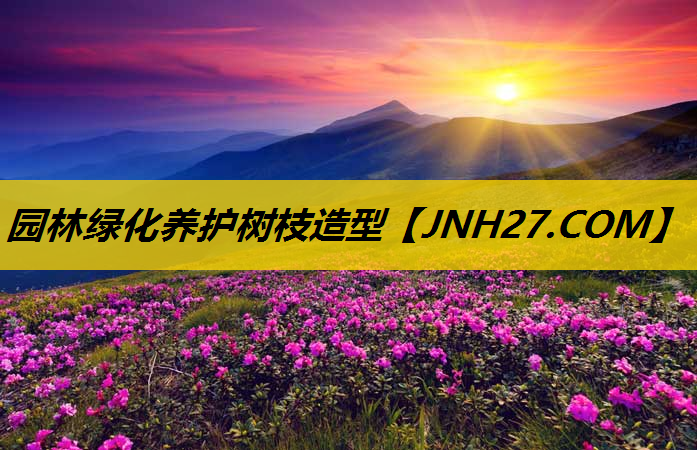 园林绿化养护树枝造型