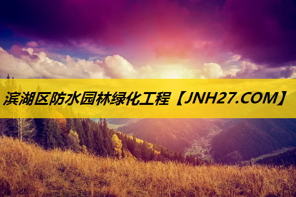 滨湖区防水园林绿化工程
