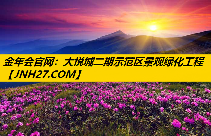 大悦城二期示范区景观绿化工程